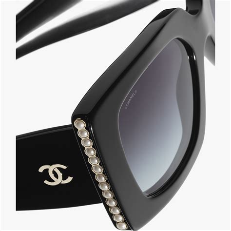 chanel square pearl and flower sunglasses|coco chanel sunglasses outlet.